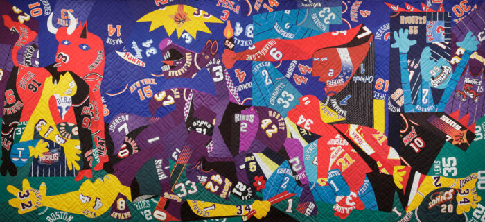 Hank Willis Thomas' artwork Guernica